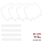 Tiesome 8 Pcs Car Door Handle Anti-scratches Sticker, Silicone Clear. Fixed Price $9.49.