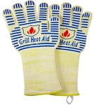 Heat Aid Bbq Gloves For Grilling Fireproof 1472 He.... Fixed Price $64.02.