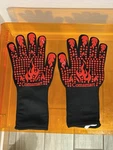 Bbq Gloves 1472 Heat Resistant Long Silicone Non-slip Oven Mitts For Grillin. Fixed Price $10.00.