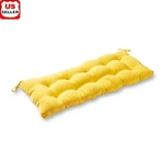 Outdoor Bench Cushion Water Stain Fade Resistant 44X17 Reversible Ties New. Fixed Price $58.21.