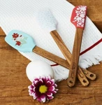 The Pioneer Woman Mini Silicone Spatula Set Kitchen Cooking Baking Utensils. Fixed Price $14.99.