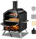 Pizzello Outdoor Pizza Wood Fired 2-LAYER Ovens Outside Maker. Fixed Price $117.43.