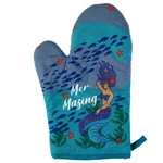 Mer-mazing Oven Mitt Funny Mermaid Ocean Sea Mystical Kitchen Glove. Fixed Price $14.99.