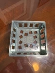 Vintage 2016 Hasbro Boggle Die Holder Metal Replacement Part Square Shape 58-2. Fixed Price $5.00.