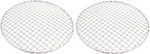 Pack Of 2) Sunrise Multi-purpose Stainless Steel Barbecue Round Bbq Grill. Fixed Price $22.20.