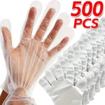 Plastic Disposable Gloves Transparent For Restaurant Kitchen Bbq Eco-frien. Fixed Price $17.00.