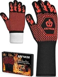 Arfnkim Bbq Oven Gloves, 1472 3LAYERS Heat Resistant Mitts Silicone Non.... Fixed Price $34.02.
