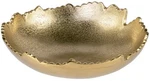 Co. 8.75 Gold Moon Decorative, Asymmetrical Torn, Hammered Metal Centerp.... Fixed Price $66.19.