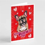 Carolines Treasures DAC7900GCA7P 5 X In. French Bulldog Happy Valentines Da.... Fixed Price $25.12.