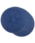 Design Import H19118 Dii French Blue Floral Woven Round Placemat Set Of 6 15 In. Fixed Price $45.90.
