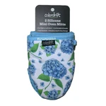 Colordrift Blue Hydrangea Kitchen Mini Oven Mitt Set Of 2 - Silicone New. Fixed Price $18.00.