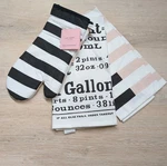 New Kate Spade 3 Piece Oven Mitt Potholder "if All Else Fails, Order Takeout". Fixed Price $39.99.