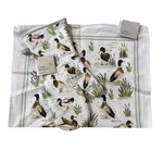 Ulster Weavers Farmhouse Duck Gauntlet Cotton Oven Mitt & Tea Towel Set New!. Fixed Price $25.99.