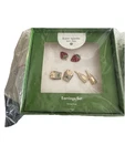 Kate Spade X Target Stud Earrings Set French Fries Strawberries Champagne 3 Pair. Fixed Price $15.00.