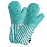 Silicone Oven Mitts Heat Resistant 932 With Waterproof & Non-slip Kitchen Mitte. Fixed Price $24.47.