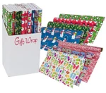 Ddi 2366338 Christmas Wrapping Paper - Assorted, 30" X 12' Case Of. Fixed Price $101.04.