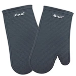 Alselo Oven Mitts Heat Resistant Silicone Kitchen Gloves For 550 Degrees With.... Fixed Price $28.51.