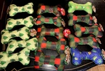 Regent Products Corps Christmas Plush Dog Bone Toy With Squeaker Case 15 Pcs. Fixed Price $80.00.