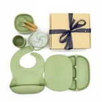 Bulk Wholesale 50 Sets Silicone Baby Feeding Plate Bowl Cups Bib Utensil. Fixed Price $10.00.