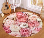 3D Precious Beautiful Flowers NBC3560 Game Rug Mat Elegant Photo Carpet Romy. Fixed Price $214.05.