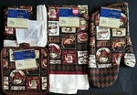 Kitchen Linen 'coffee Break' Theme Towel Potholder Dishcloth Mitt, Select: Item. Fixed Price $6.59.