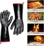 Long Sleeve Extreme Heat Resistant Gloves 932 Waterproof Barbecue Grill. Fixed Price $19.99.