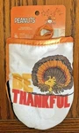 Snoopy / Peanuts Mini Mitts - Thanksgiving Oven Featuring Woodstock. Fixed Price $17.99.