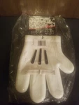 Disney Mickey Mouse White Silicone Oven Mitt. Fixed Price $15.00.