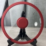 Perfect Grip Silicone Glass Pot Lid With Red Knob 10" Replacement. Fixed Price $12.99.