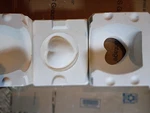 Vintage Boothe Mold Melting Pot Heart Ceramic # 910 Hobby Casting. Fixed Price $34.00.