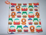 South Park Print Potholder Kitchen Hot Pad Trivet New Handmade Holiday Gift Idea. Fixed Price $5.95.