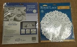 Packs Royal Lace White Paper Doilies 8" Round Medallion 20 Package New. Fixed Price $12.00.