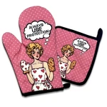 Always Use Protection,funny Oven Mitts And Potholders (set Of 2), Silicone No.... Fixed Price $26.37.
