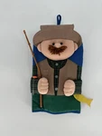 Fishing Oven Mitt Kitchen Bbq Glove Funny 3D Fathers Day Fly Fisherman Gift. Fixed Price $9.99.