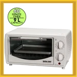 Better Chef 9L Toaster Oven Broiler With Slide-out Rack And Bake Tray In White. Fixed Price $42.99.