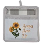 Park Designs Potholder Set With Pocket And Towel - Sunny Side Up. Fixed Price $16.99.