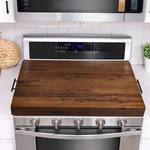 Tidita Stove Top Covers For Electric 30"L 22"W, Walnut Color. Fixed Price $106.93.