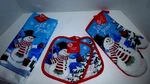 Snowman 4-PIECE Kitchen Set-oven MITT/TOWEL/2 Potholders-brand New!!. Fixed Price $9.95.