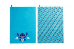Nwot Disney Ukonic Set Of Two Kitchen Towels Lilo And Stitch Blue New Condition. Fixed Price $17.99.