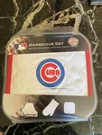 Mlb Chicago Cubs Bbq Tailgate Kit 3 Piece Set Apron Oven Mitt Potholder Mcarthur. Fixed Price $19.99.