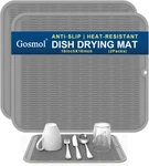 Extra Large Silicone Trivet Heat Resistant Mat 18'' 16'' Set Of 2 Dish Drying. Fixed Price $33.99.