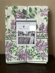 April Cornell Cotton Tablecloth Lilac Festival 70 Round Floral Spring New. Fixed Price $54.99.