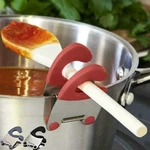 1PC Pot Spoon Holder Clip Silicone Anti-scald Kitchen Utensil Rest New. Fixed Price $12.26.