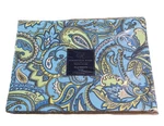 Nwt Ridgefield Home Blue Green Paisley Colorful Floral Large 19 X 13 Placemats. Fixed Price $37.00.