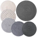 Billbotk Trivets For Hot Dishes, 6 Pieces Pot Holders Kitchen, 100% Gray. Fixed Price $22.96.