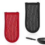 Astimesa Cast Iron Skillet Handle Covers, 5.9 X 2.95 Inches, Black Red. Fixed Price $13.83.