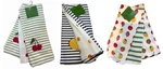 3) Kate Spade Kitchen Towel Set Of Cotton Terry Designer Assorted New. Fixed Price $21.99.