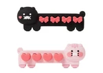 Kakao Friends Black Chun Cable Organizer Holder 2-PIECE Set Choonsik. Fixed Price $27.00.