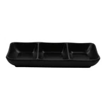 Get SD-7600-BK Nara Black Melamine 5.5 Oz. 7.75" X 3.25" Appetizer Dish. Fixed Price $80.57.