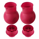 Webake Silicone Chocolate Melting Pot Microwave Pour Candy Red. Fixed Price $16.64.